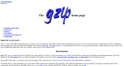 Desktop Screenshot of gzip.org