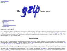 Tablet Screenshot of gzip.org